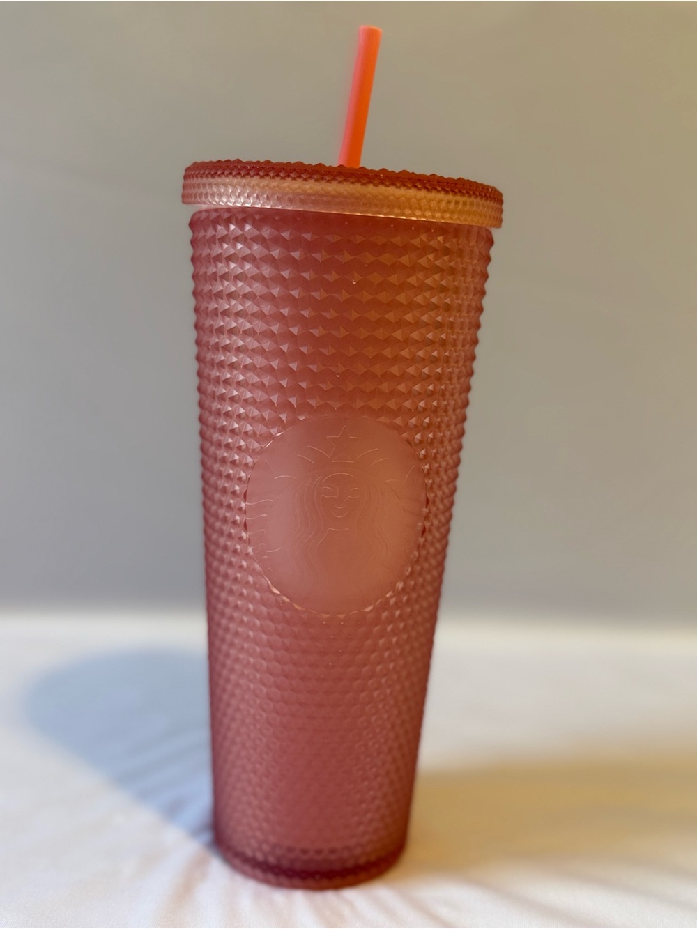 Starbucks Textured Ombre Cold Cup Tumbler - Pink/Coral/Orange